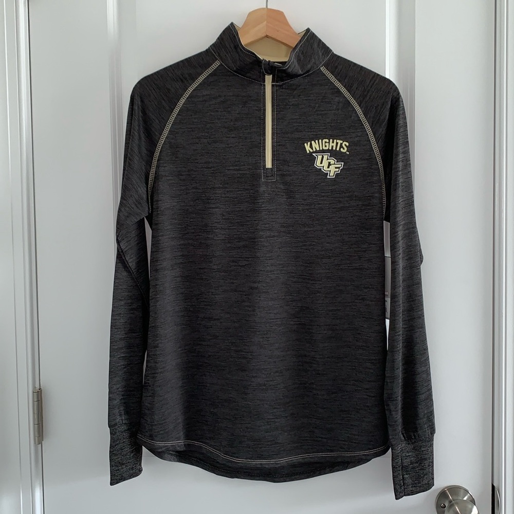 NWT Colosseum UCF Knights long sleeve 1/4 zip size L